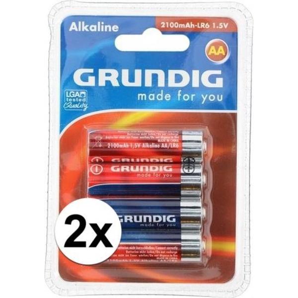 Batterijen LR6 AA Grundig 8 stuks