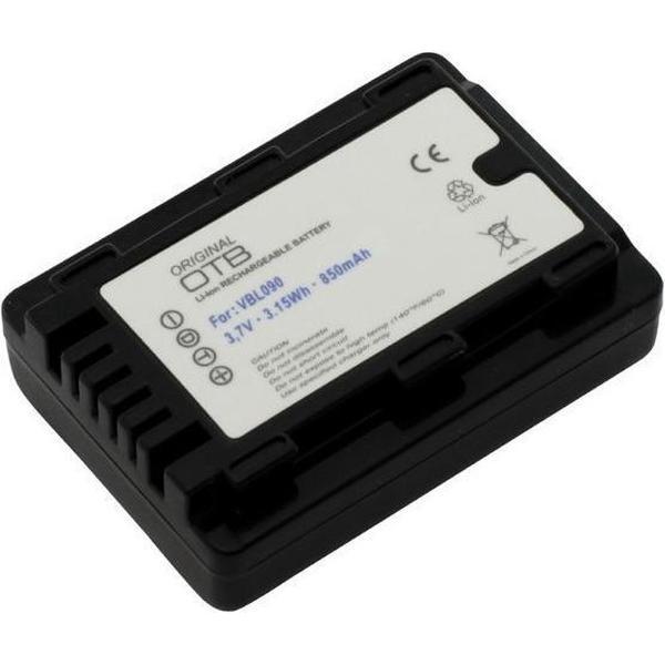 Accu voor Panasonic VW-VBL090 850mAh