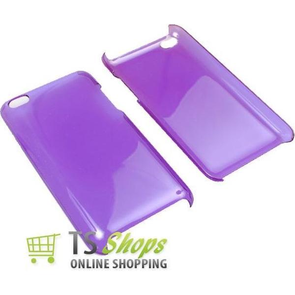 Apple iPod touch 4th Crystal hard Case Transparant Paars