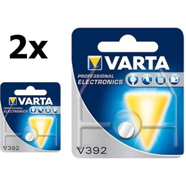 2 Stuks - Varta V392 38mAh 1.55V knoopcel batterij