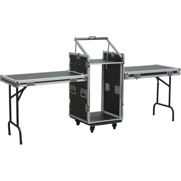 Power Dynamics Pd-f16u10t 19 16u Rackcase Met Tafels