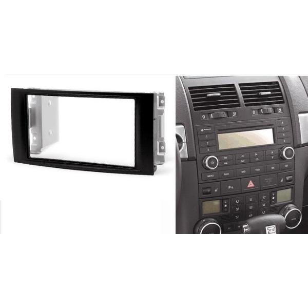 2-DIN VOLKSWAGEN Touareg 2002-2010; T5 (Multivan, Audiovoltelle, Transporter) 2003-2009 frame Audiovolt 08-008