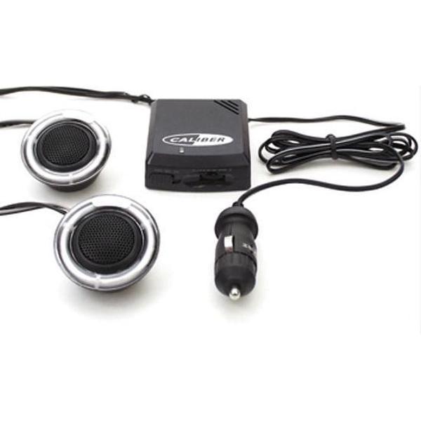 Caliber CT4 - Tweeter - Autospeakers met neonverlichting - Zwart