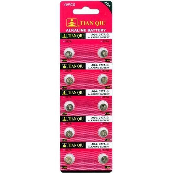 Ag 4 batterijen - 10 stuks
