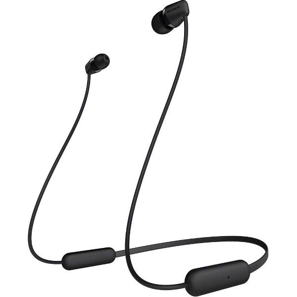 Sony WI-C200 - Draadloze in-ear oordopjes - Zwart
