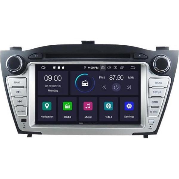 RVF5735 Android 9 Navigatie Hyundai IX35 dvd carkit usb 64 gb