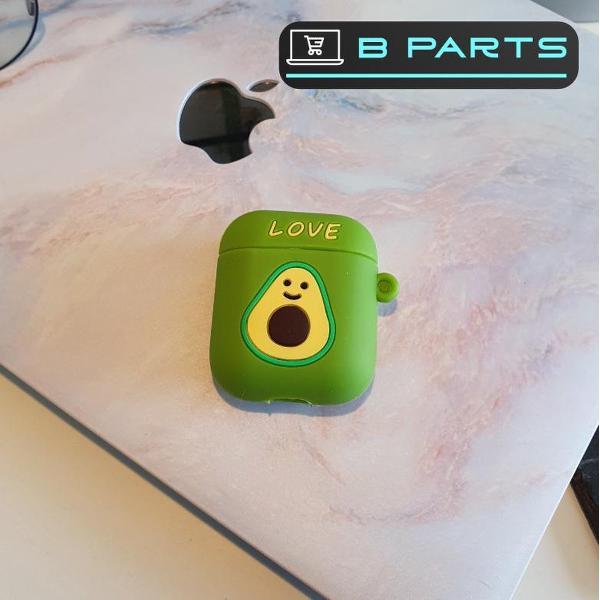 BParts - Love Avocado - Siliconen Airpod Case - Airpod Beschermhoes - Bescherming
