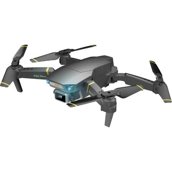Trendtrading Pocket Drone Pro met Camera - 100m Bereik - HD Live-View via App | Zwart