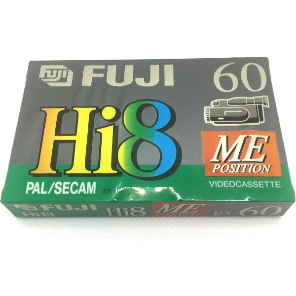 FUJI Hi8 video cassette 60 minuten ME Postition Hi-8 Tape cassette