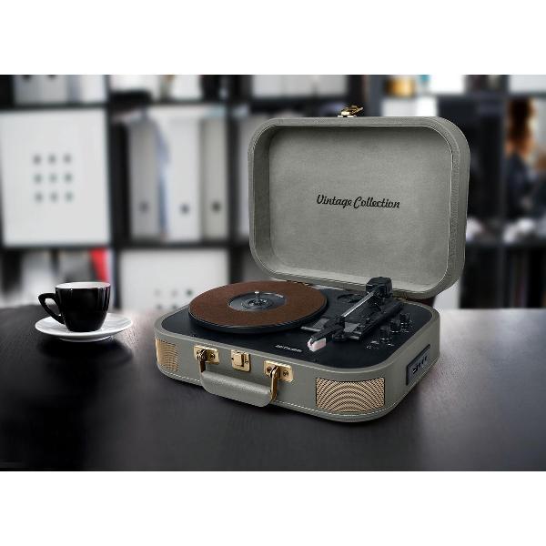 Muse MT-201 BTG | Bluetooth platenspeler met encoding functie grijs
