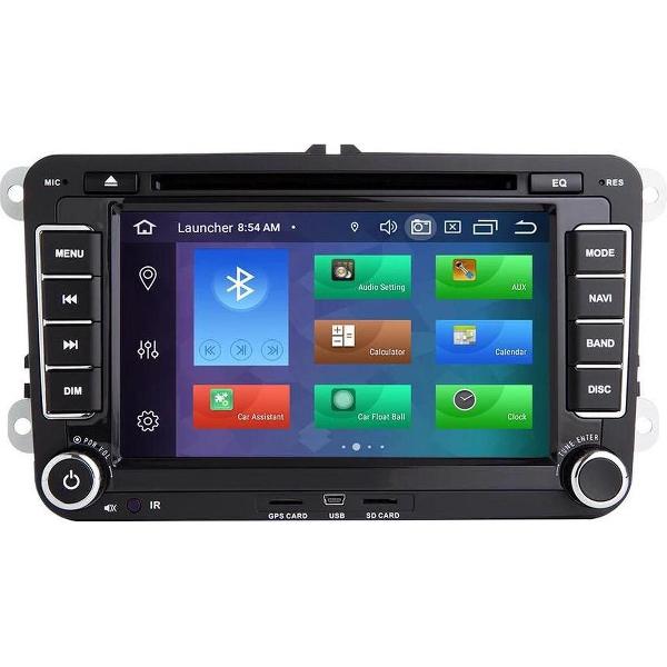 Volkswagen Seat Skoda 7inch PX5 Android 10 navigatie en multimediasysteem DVD SPELER Bluetooth USB WiFi