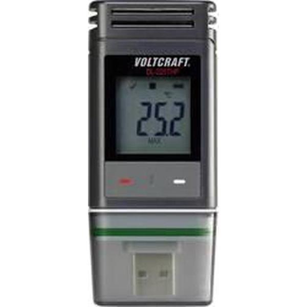 VOLTCRAFT DL-220THP Temperatuur datalogger, Vocht datalogger, Luchtdruk datalogger Te meten grootheid: Temperatuur, Vochtigheid, Luchtdruk -30 tot +60 °C 0 tot