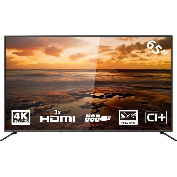 YASIN SCEPTR E-U650CV-UMC LED-tv 65 inch (4K Triple Tuner CI+ 3x HDMI USB)