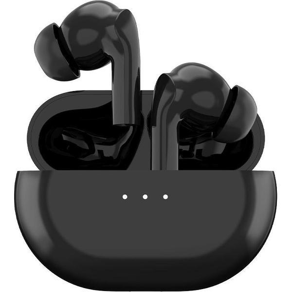 Newsoundz NS-217 Draadloze Oordopjes - Volledig Draadloos - Bluetooth 5.1 Oortjes - Earbuds - Geschikt voor iPhone en Android smartphones - Zwart