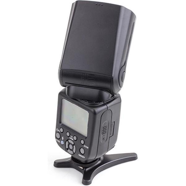 TechU™ Professionele Studioflitser voor Camera F9 – Verstelbare Flitser – Sluitertijd 1/8000s – 100 ISO 105mm – Geschikt voor Nikon, Canon, Pentax en Olympus