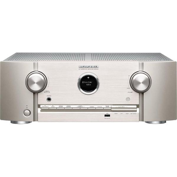 Marantz SR5015 7.2 AV-Receiver - Receiver met Bluetooth - 180 Watt per Kanaal - Zilvergoud