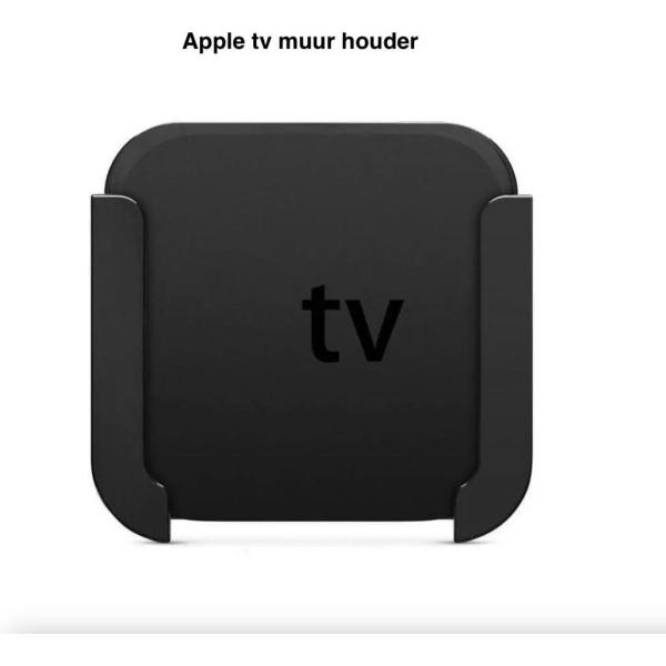 Apple TV houder – Case voor Apple TV 4 Box – Media Speler holster – Wall Mount – TV bracket