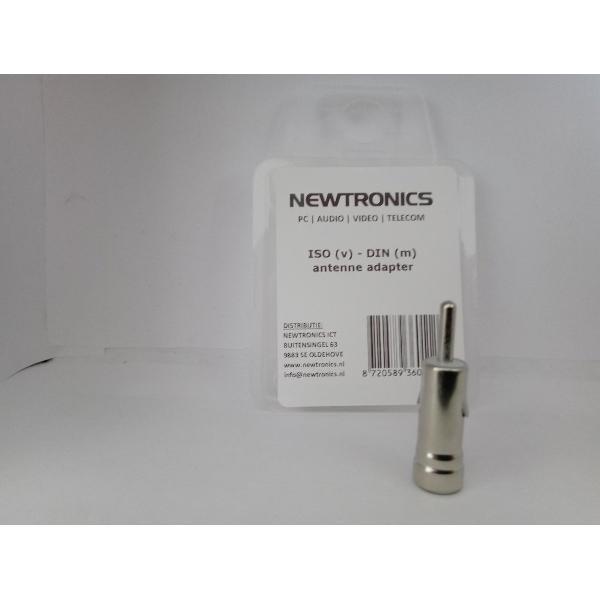 Newtronics® Autoradio antenne adapter ISO (vrouwelijk) - DIN (mannelijk)