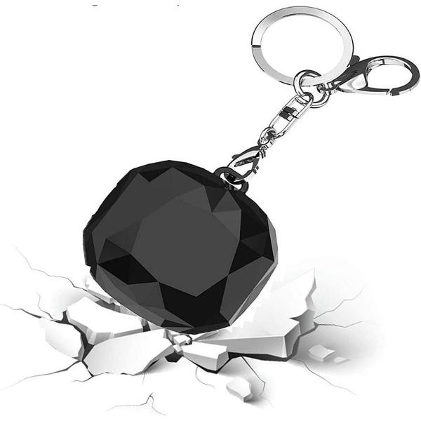 Luxe 3D Crystal Hard Case Hoesje Voor Samsung Galaxy Buds Live / Pro Draadloze Oordopjes - Hard Case Cover Protector - Travel Beschermhoes - Reis Opberghoes Shell Beschermer Hoes - Zwart