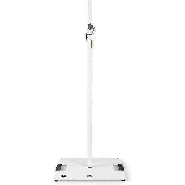 Gravity LS 431 W - Lichtstatief met stalen voet (vierkant), wit - wit