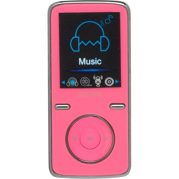 Denver MPG-4054NR - MP3 - MP4 - portable speler - 4GB - Roze
