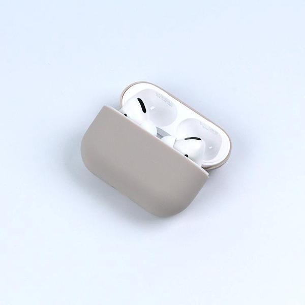 Apple AirPods Pro Hoesje - Grijs - Siliconen - Case - Cover - Soft case