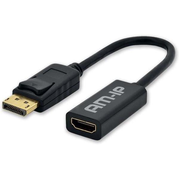 DisplayPort naar HDMI Adapter Gold Plated Premium Quality 1080P