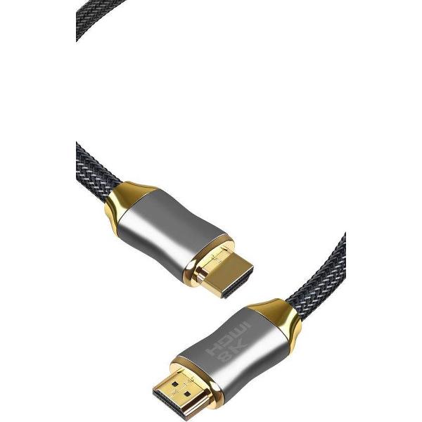 HDMI 2.1 Kabel 3 Meter 8K 48Gbps 24K Gold Plated Playstation 5 en Xbox Series X