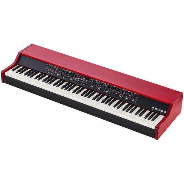 Clavia Nord Grand - Digitale stagepiano, Kawai Hammer Action, rood - rood