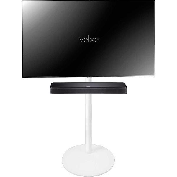 Vebos tv standaard Bose TV Speaker wit | Hoogte 99-119 cm | 40 - 65 Inch | Max 35 kg