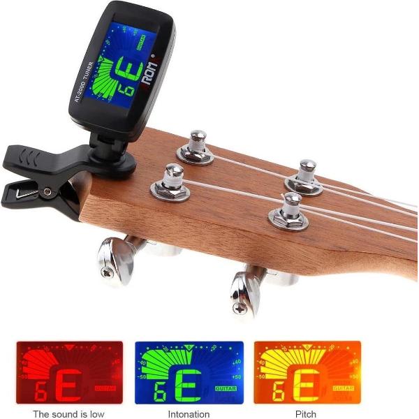 Aroma - Gitaar stemapparaat - gitaarstemmer AT-200D