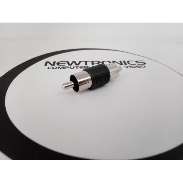 Newtronics Audio adapter Tulp mannelijk - Tulp mannelijk - MONO