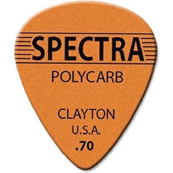 Clayton Spectra plectrums 0.70 mm 6-pack