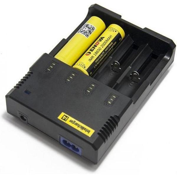 Nitecore i4 batterijlader 4-kanaals