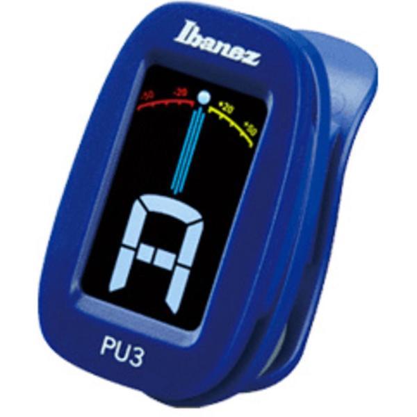 Ibanez PU3-BLUE Chromatic Clip Tuner / chromatische stemapparaat voor gitaar