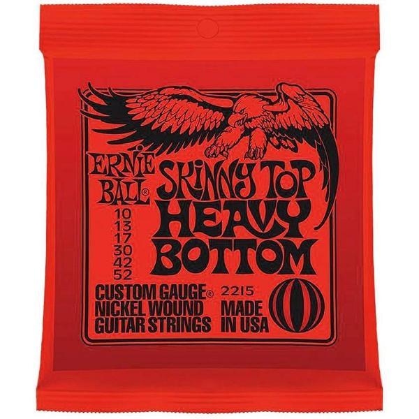 Snarenset elektrische gitaar Ernie Ball EB-2215 Skinny Top Heavy Bottom