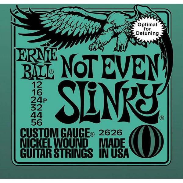 Snarenset elektrische gitaar Ernie Ball EB-2626 Not Even Slinky