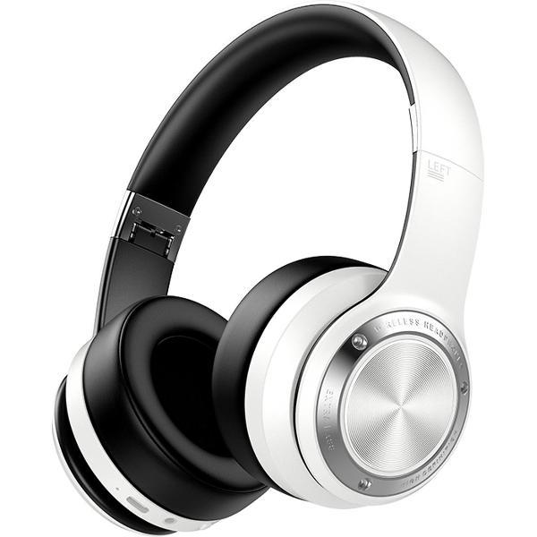 Koptelefoon voor kinderen en tieners | B21 | draadloos | bluetooth | touch | wit