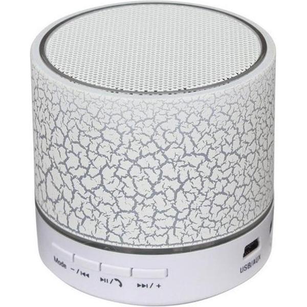 Luxesive Bluetooth LED Speaker - Draadloos - Wit