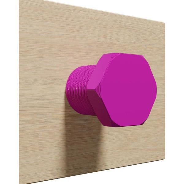 Koptelefoon houder Bout - 3D print - Pink