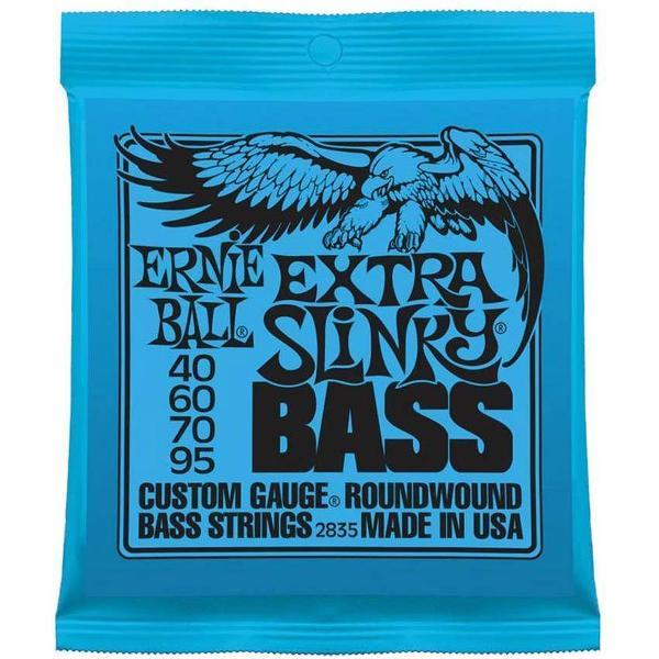 Snarenset basgitaar Ernie Ball EB-2835 Custom Gauge Extra Slinky