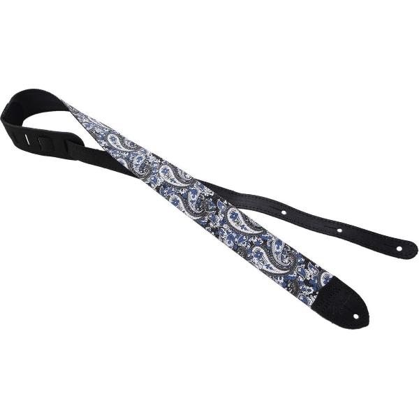 Fender 2” Blue Paisley Denim Strap