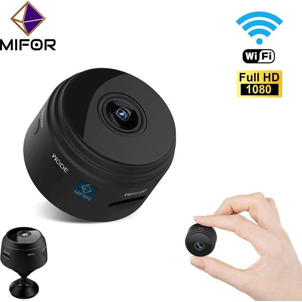 MIFOR® Smart WIFI Spy Camera - Verborgen Camera - WiFi 1080P HD - Slimme Mini Camera - Live Streamen