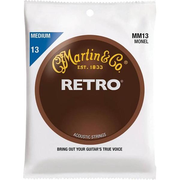 Snarenset akoestische gitaar Martin MM13 Medium