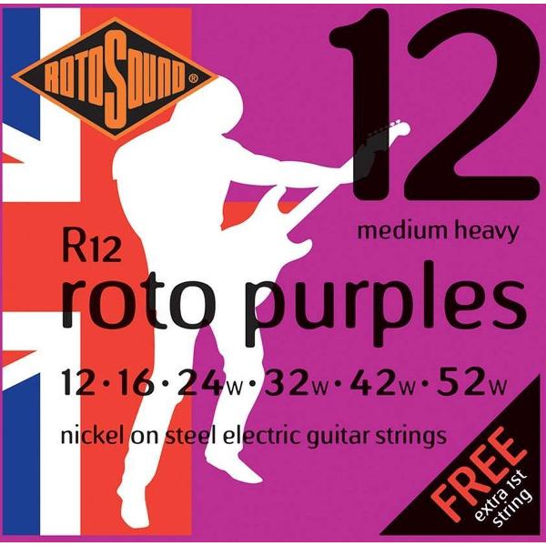 Snarenset elektrische gitaar Rotosound Roto Series R12
