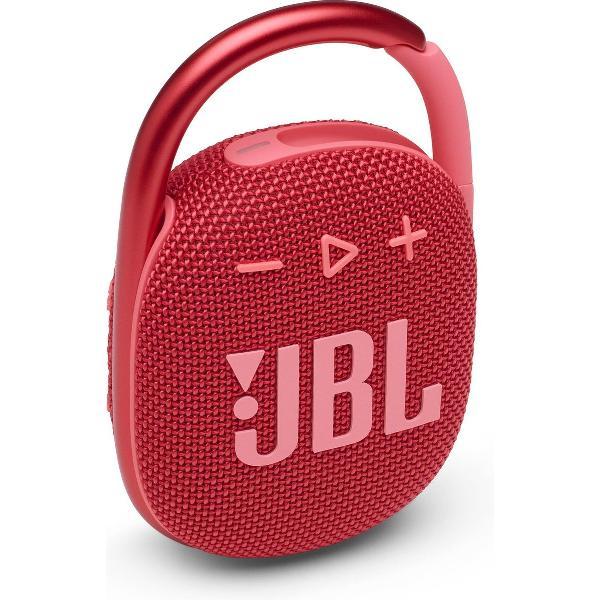JBL Clip 4 Rood - Draagbare Bluetooth Mini Speaker