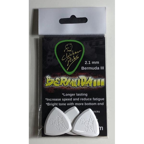 ChickenPicks Bermuda III plectrum 2.1 mm 3-Pack