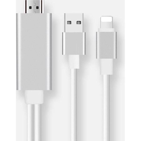 3 in 1 Lightning naar HDMI kabel 1.8 meter-HDMI voor iphone