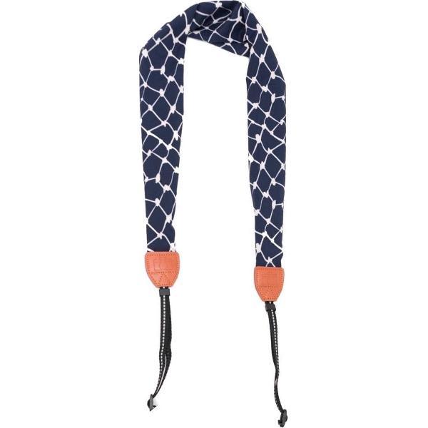 Camera strap Vintage , Zachte Trendy Soft camerariem DSLR / Nikon / Canon / Sony Camera - (Saffireblauw) AMDA