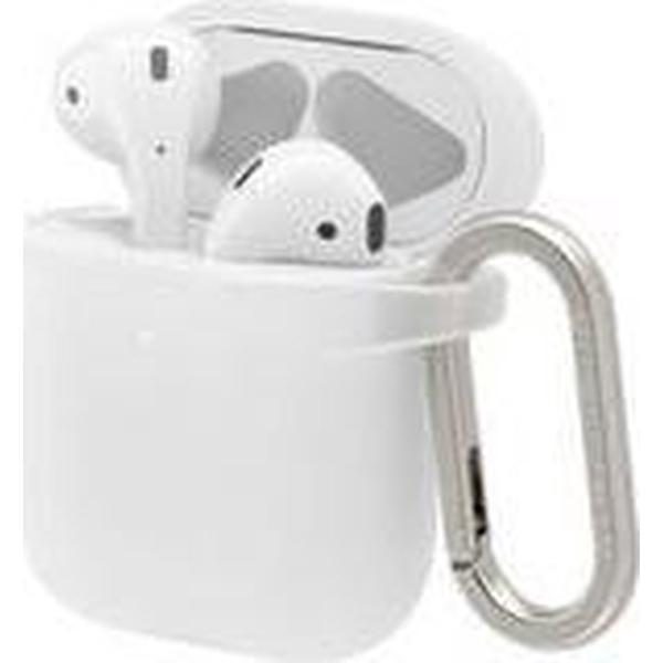 Hoes voor Apple AirPods 1en 2 Hoesje Siliconen Softcase Cover - Wit